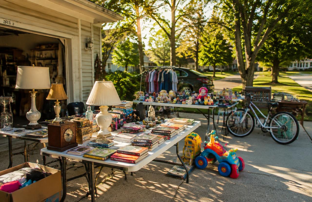 Multi-Family Garage Sale — Baby Gear & Toys